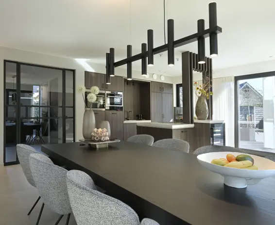 Interieur Urk eethoek en keuken